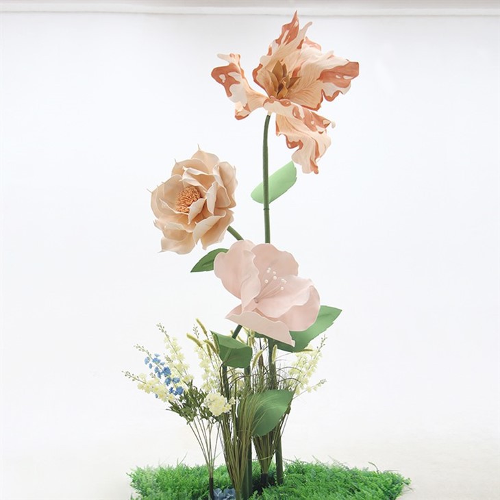 Riesenschaumpapierblüte Kombination